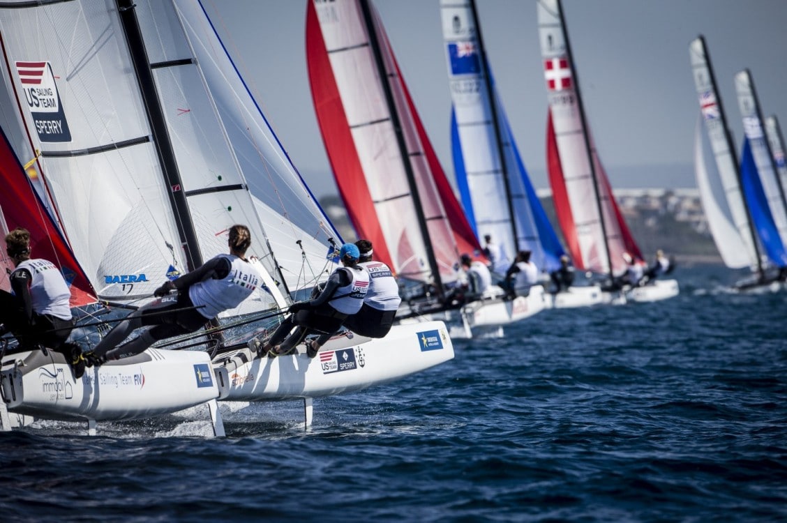 46 Trofeo S.A.R. Princesa Sofia, 46th Princesa Sofia Trophy, Jesus Renedo, Nacra 17, Nacra 17 ITA ITA-262 2 Vittorio BISSARO Silvia SICOURI, olympic sailing, sailing