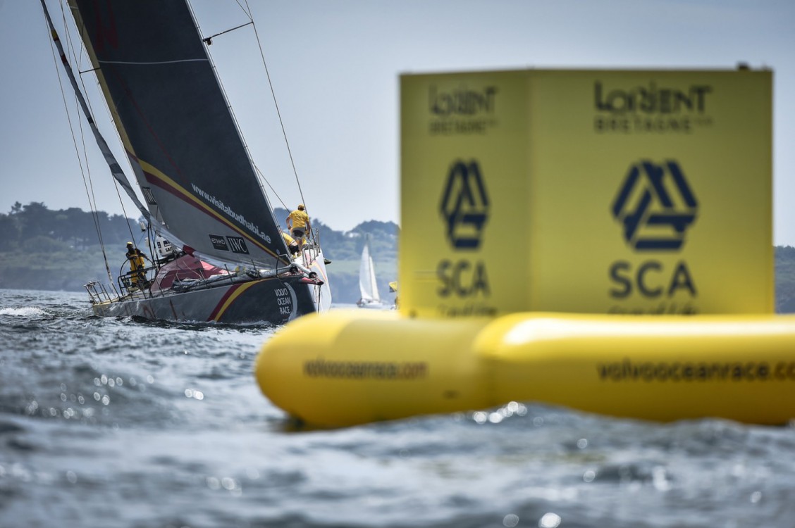 2014-15, VOR, Volvo Ocean Race, Inport, Lorient, Abu Dhabi Ocean Racing, buoy