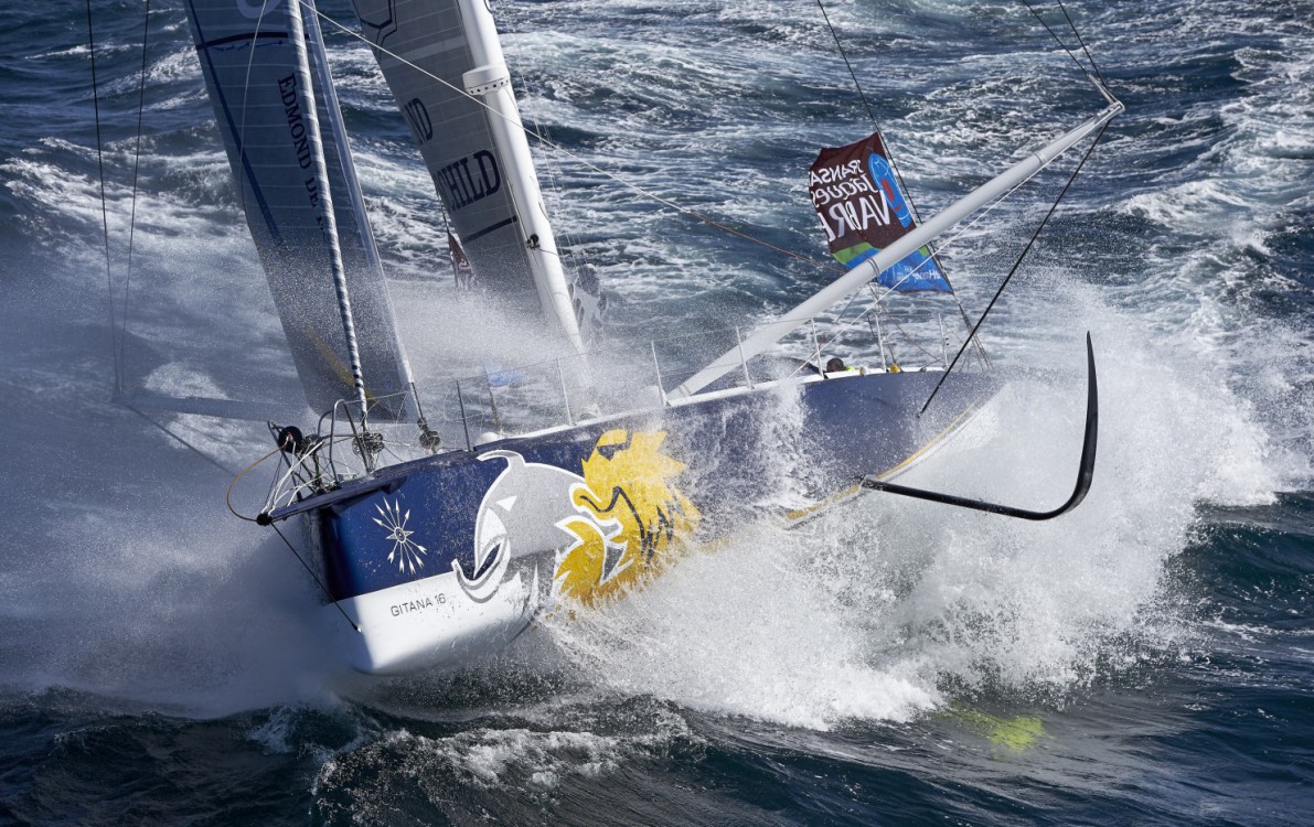 08-2015, OUTSIDE, LORIENT, FRANCE, IMOCA, MONO, OCEAN MASTERS, SEB JOSSE, SEBASTIEN JOSSE, GITANA TEAM, MONO 6O EDMOND DE ROTSCHILD, HELI, GITANA 16, CHARLES CAUDRELIER