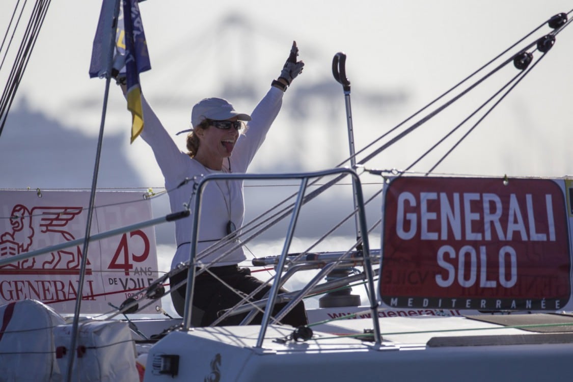 BARCELONE, ETAPE 2, FIGARO, GENERALI SOLO 2015, VOILE