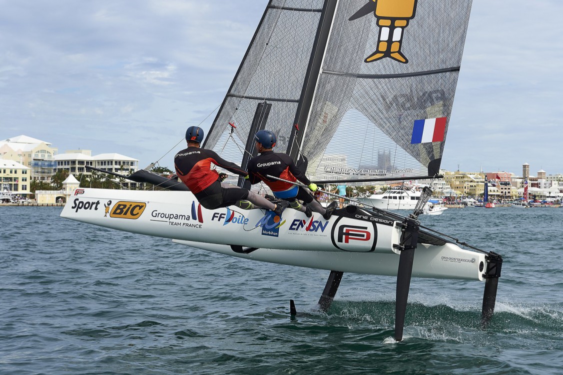 GROUPAMA, TEAM FRANCE, FRANCK CAMMAS, AC45, AC35, CATAMARAN