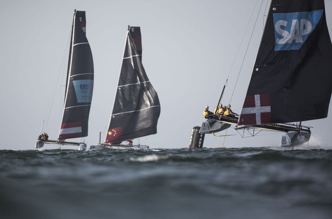 GC32, Foiling Catamaran, Muscat, Oman, The Extreme Sailing Series