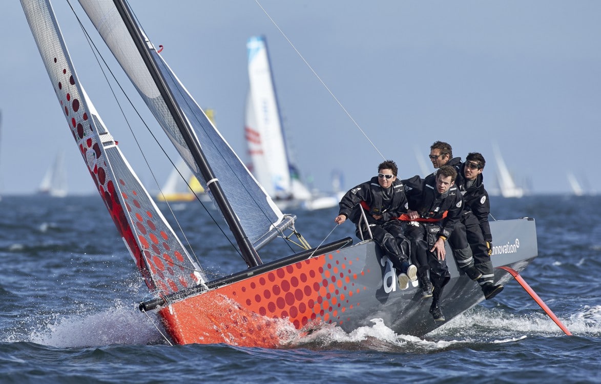 2016-03, JOUR, DAY, LA TRINITE SUR MER - BRITANNY. FRANCE, SPI OUEST, SPI OUEST-FRANCE, MACH 6.50, ACTUAL, YVES LE BLEVEC, SANDRINE BERTHO