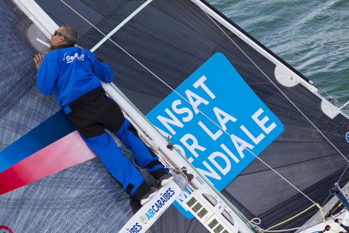 2016, CONCARNEAU, ERWAN TABARLY, FIGARO, GEDIMAT, THIERRY CHABAGNY, TRANSAT AG2R LA MONDIALE, VOILE