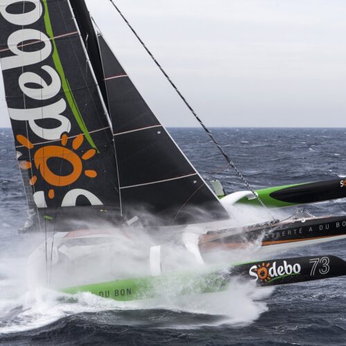 octobre, record, stand by, action, multihull, multi, trimaran