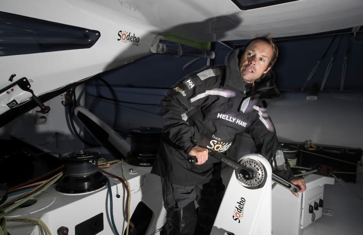 Trimaran, Thomas Coville, Sodebo, Ultim, Solo, Record Attempt, France