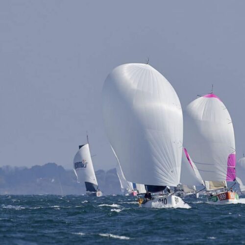 05-2017, LA TRINITE SUR MER, FRANCE, monocoque, monohull, OUTSIDE, BRITANNY, MINI, CLASS MINI, MINI EN MAI