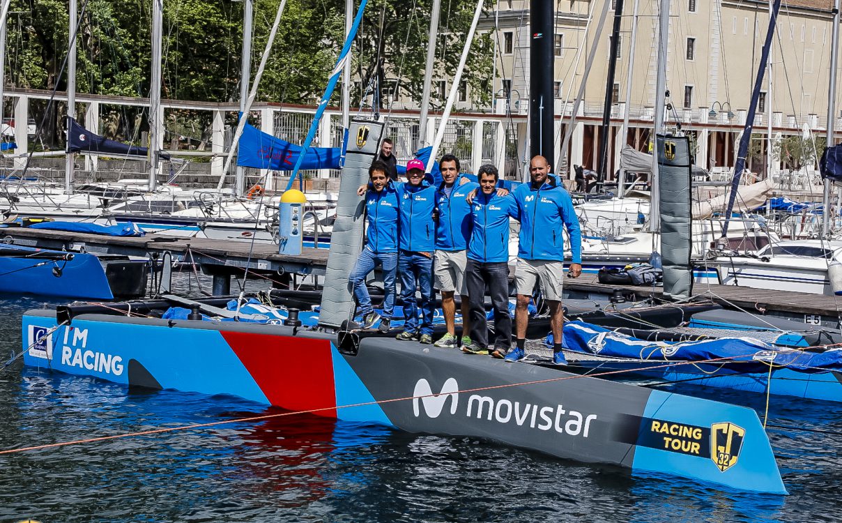 GC 32, GC 32 RACING TOUR 2017, GC 32 Racing Tour, Garda, I AM RACING Movistar, Iker Martinez Anton Paz Luís Brito Fernando Rivero Fidel Turienzo, RIVA CUP, Rive del Garda