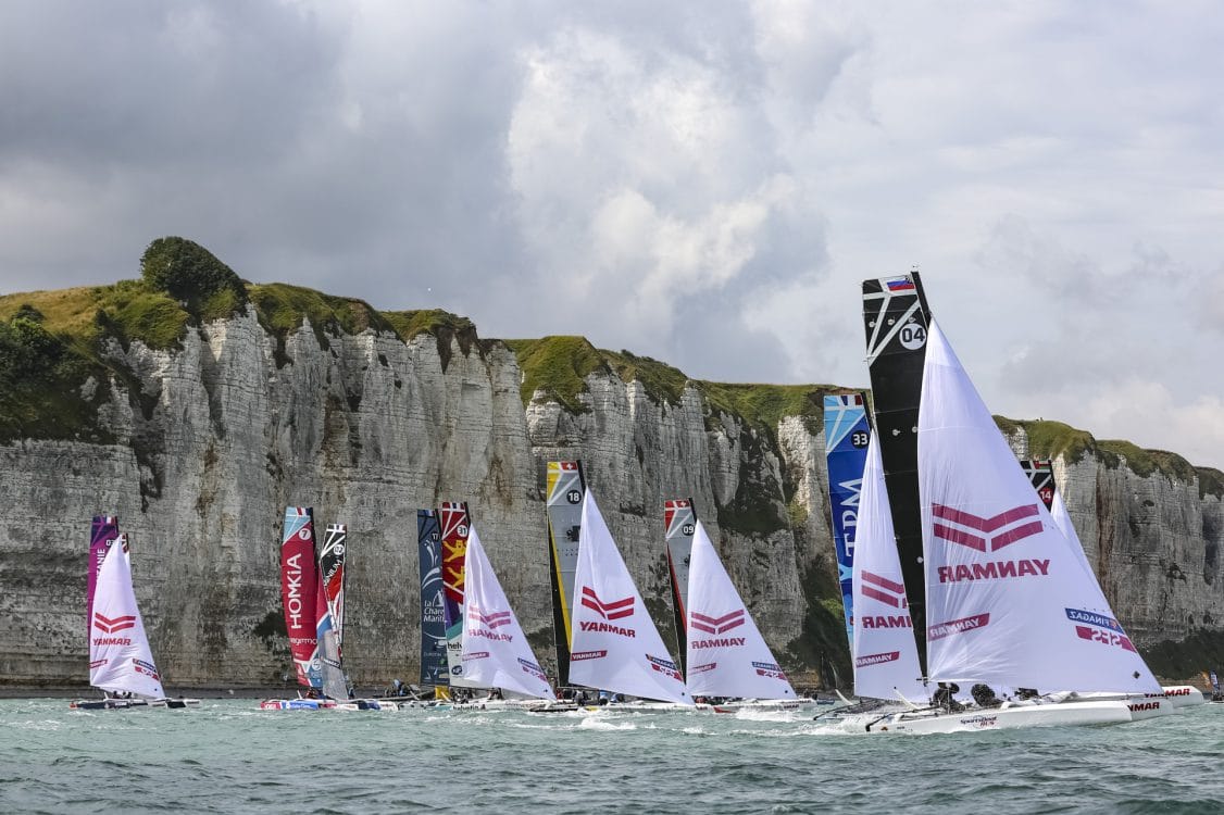 ACTE DE FECAMP, AMAURY SPORT ORGANISATION, ASO, NAVIGATION, STADE NAUTIQUE, TOUR DE FRANCE A LA VOILE 2017