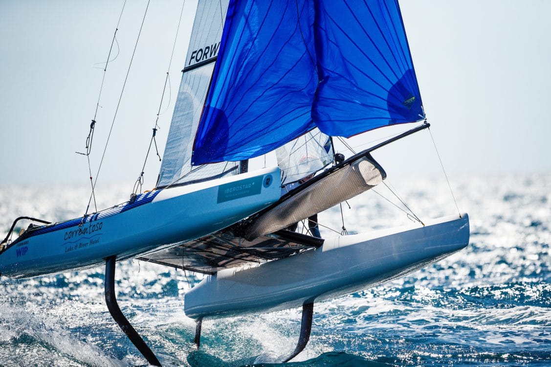 2018, ARG 12 Nacra 17 ARG-372 Mateo MAJDALANI Eugenia BOSCO, Mallorca, Nacra 17, Olympic sailing, Trofeo Princesa Sofia Iberostar